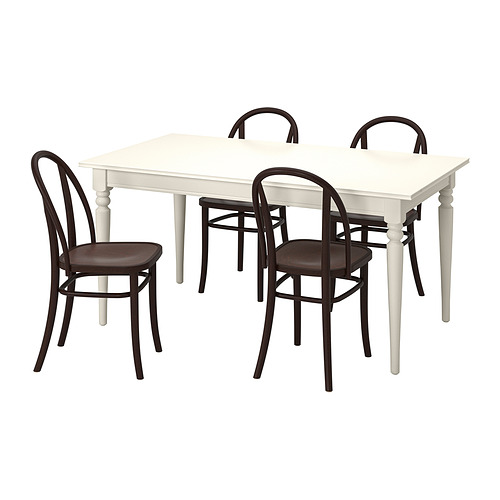 INGATORP/SKOGSBO 餐桌附4張餐椅