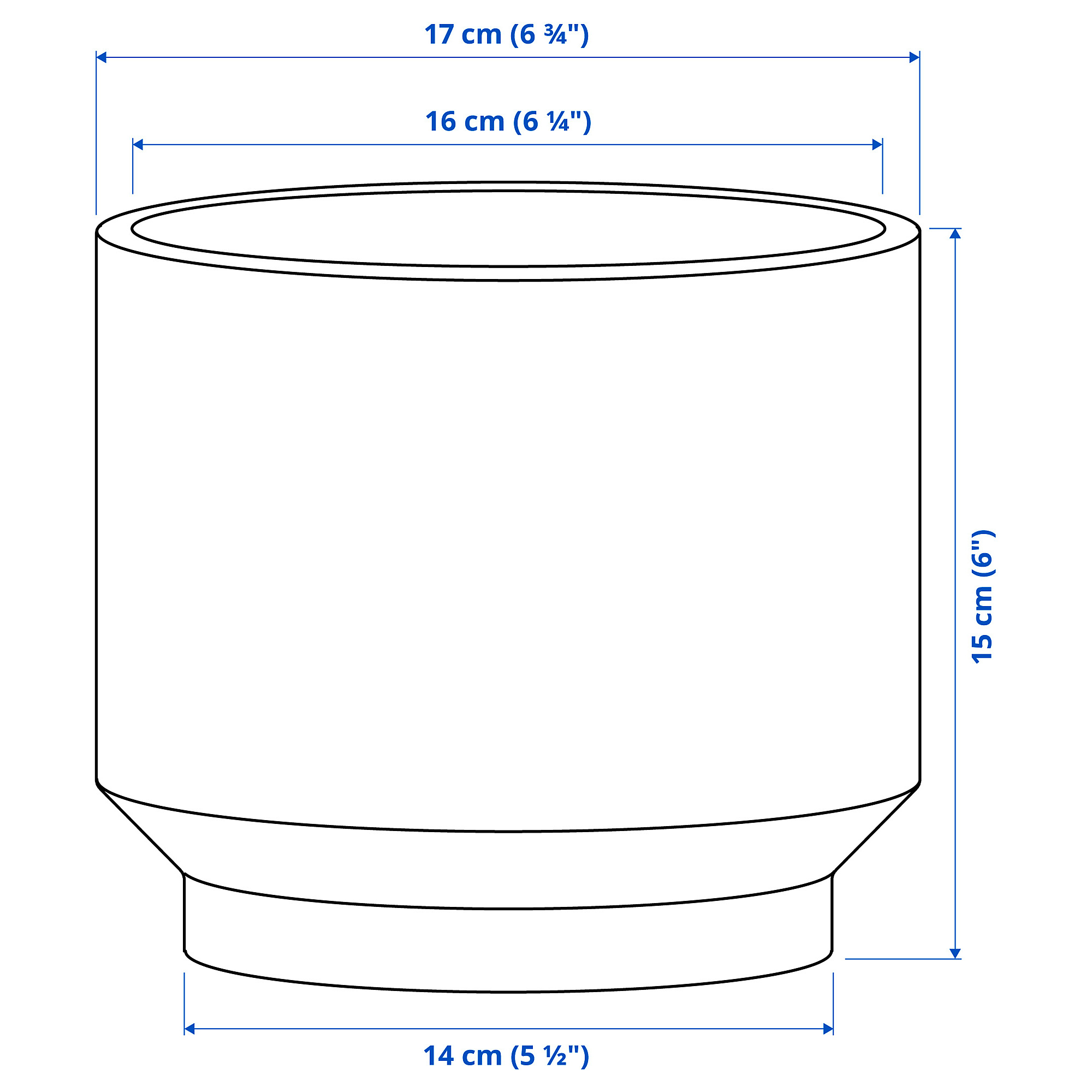 HONUNGSPALM plant pot