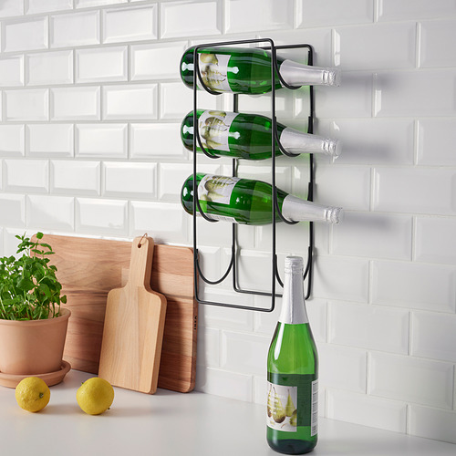 SNÖSPIRA 4-bottle wine rack