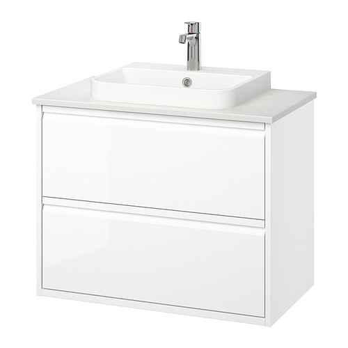 ÄNGSJÖN/BACKSJÖN wash-stnd w drawers/wash-basin/tap