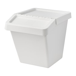 White best sale storage tote