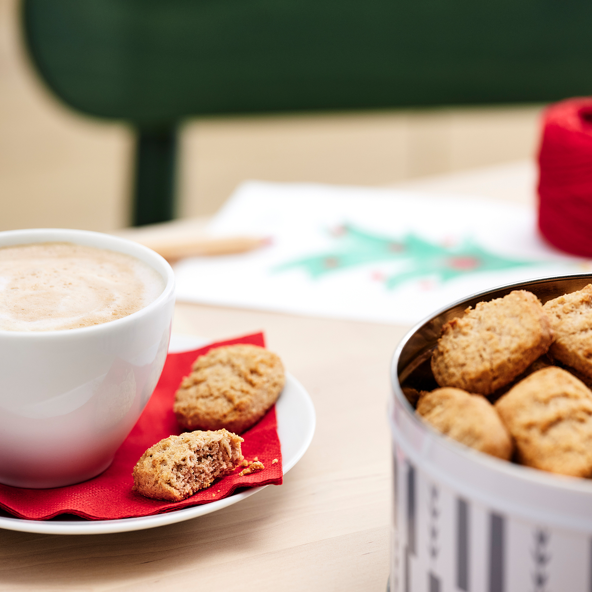 KAFFEREP oat biscuits with cinnamon