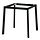 MITTZON - 圓形會議桌底框, 黑色, 76x76x73 公分 | IKEA 線上購物 - PE910897_S1