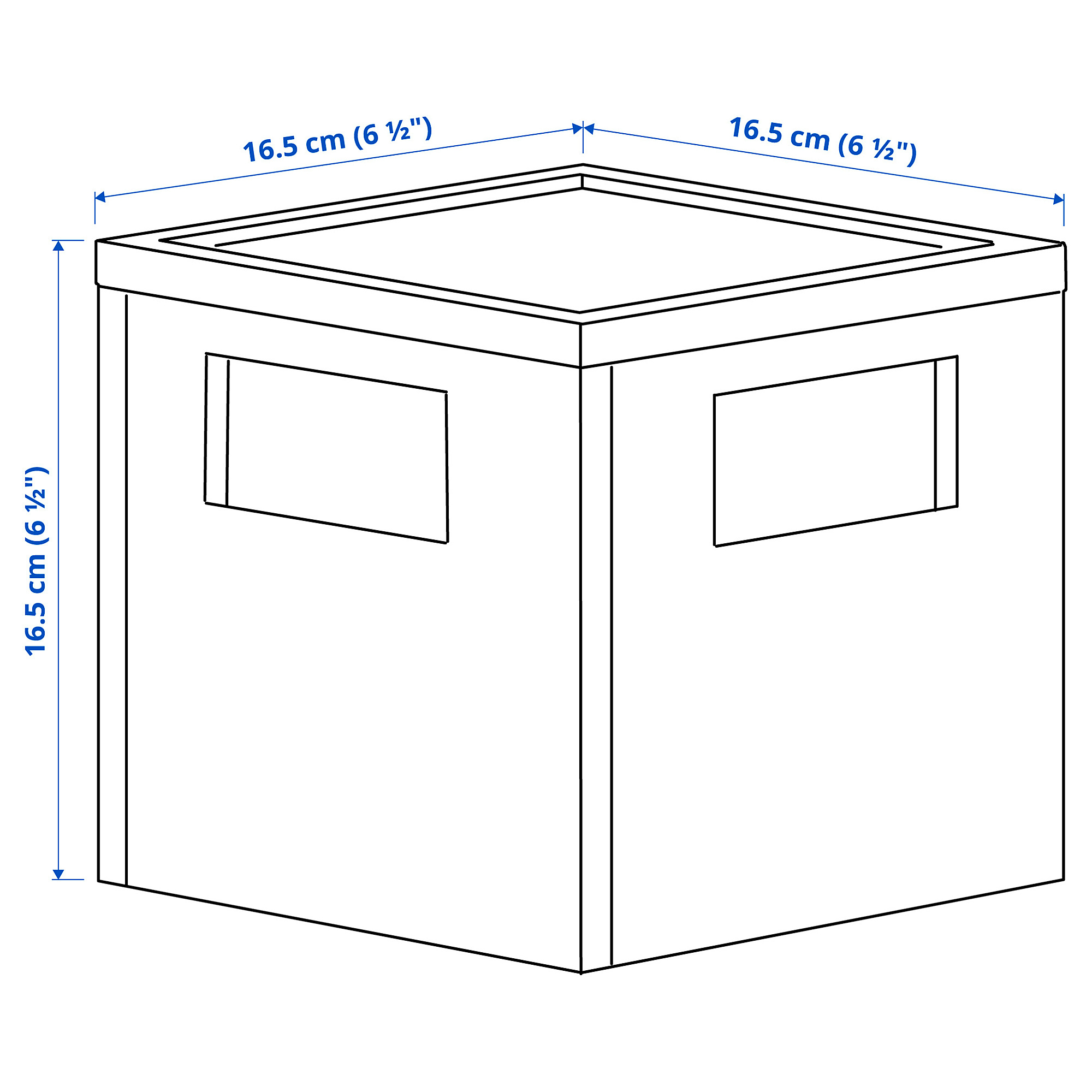 PANSARTAX storage box with lid