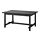 NORDVIKEN - extendable table, black, 152/223x95 cm | IKEA Taiwan Online - PE729969_S1