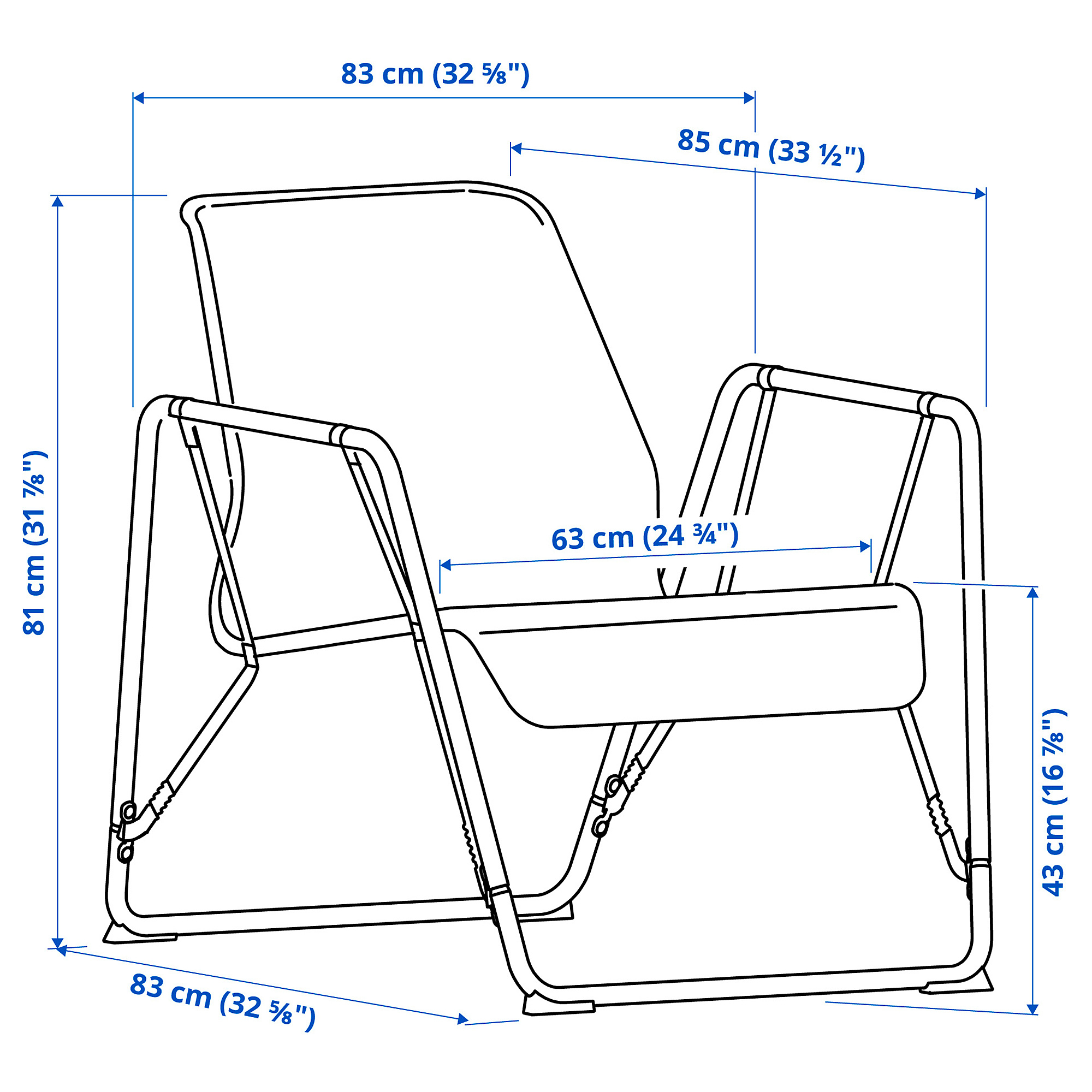 BRÄNNBOLL gaming easy chair