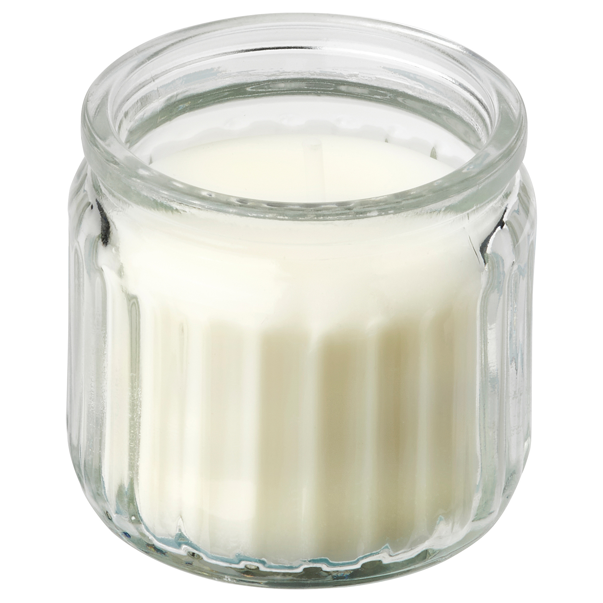 JÄMLIK scented candle in glass