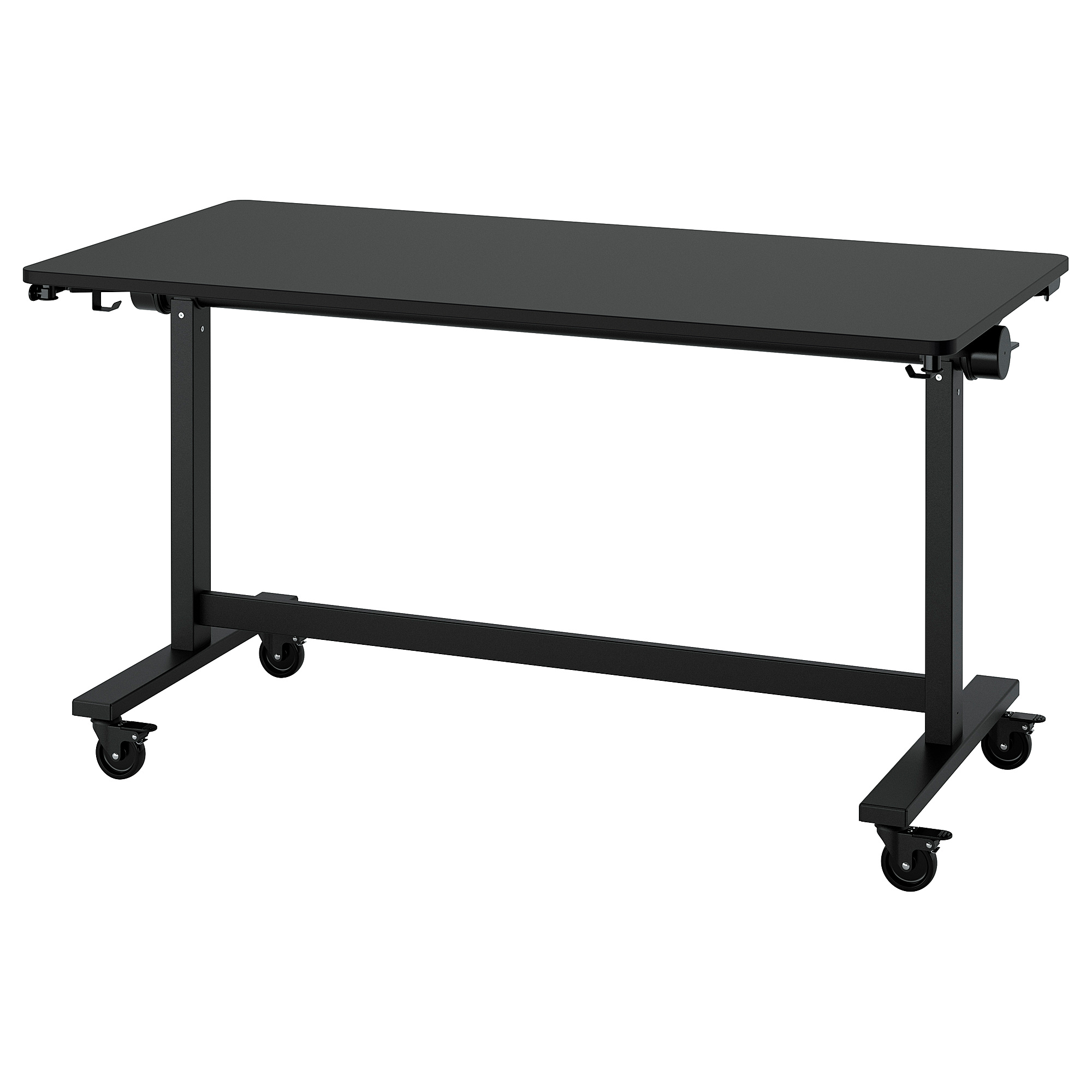 MITTZON foldable table with castors