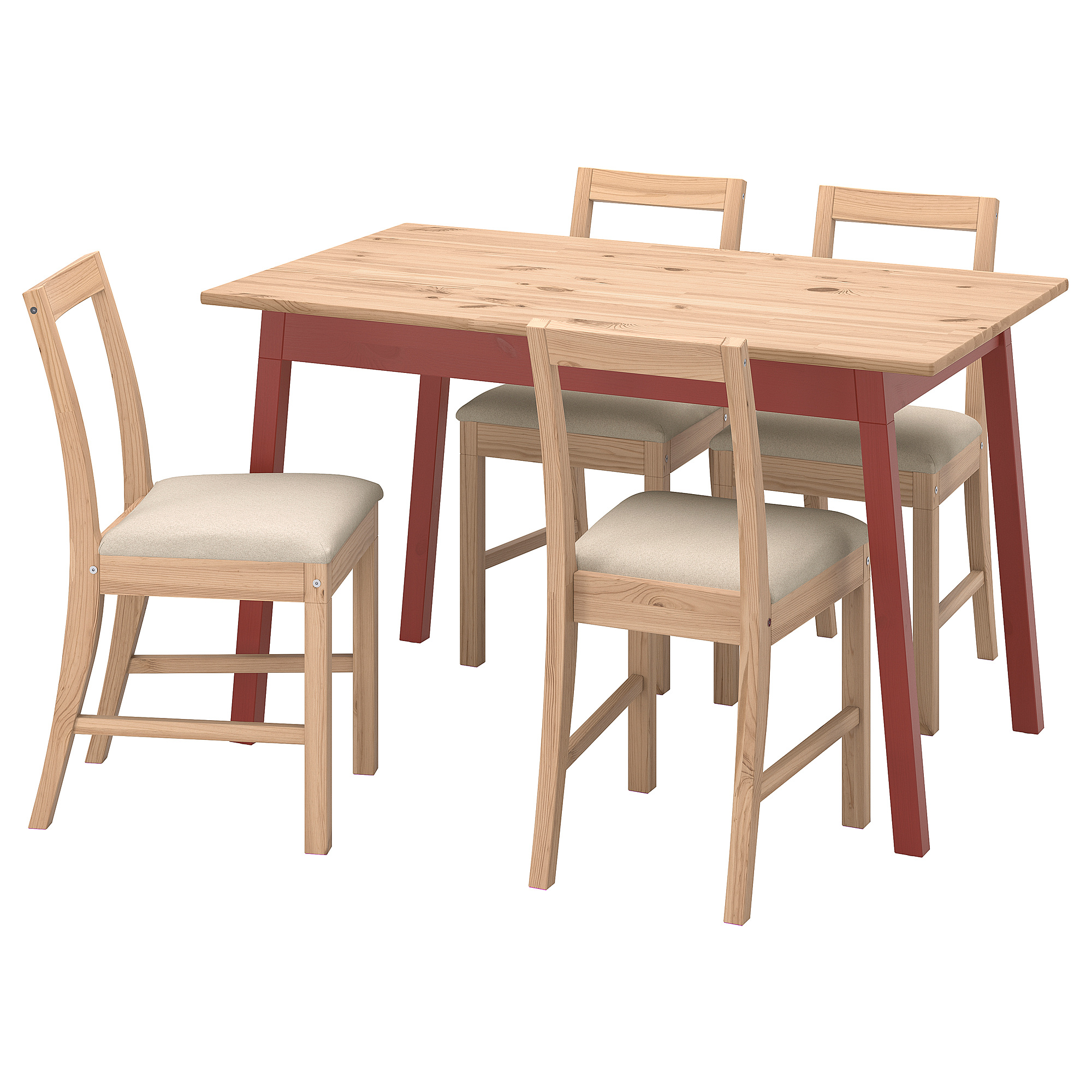 PINNTORP/PINNTORP table and 4 chairs