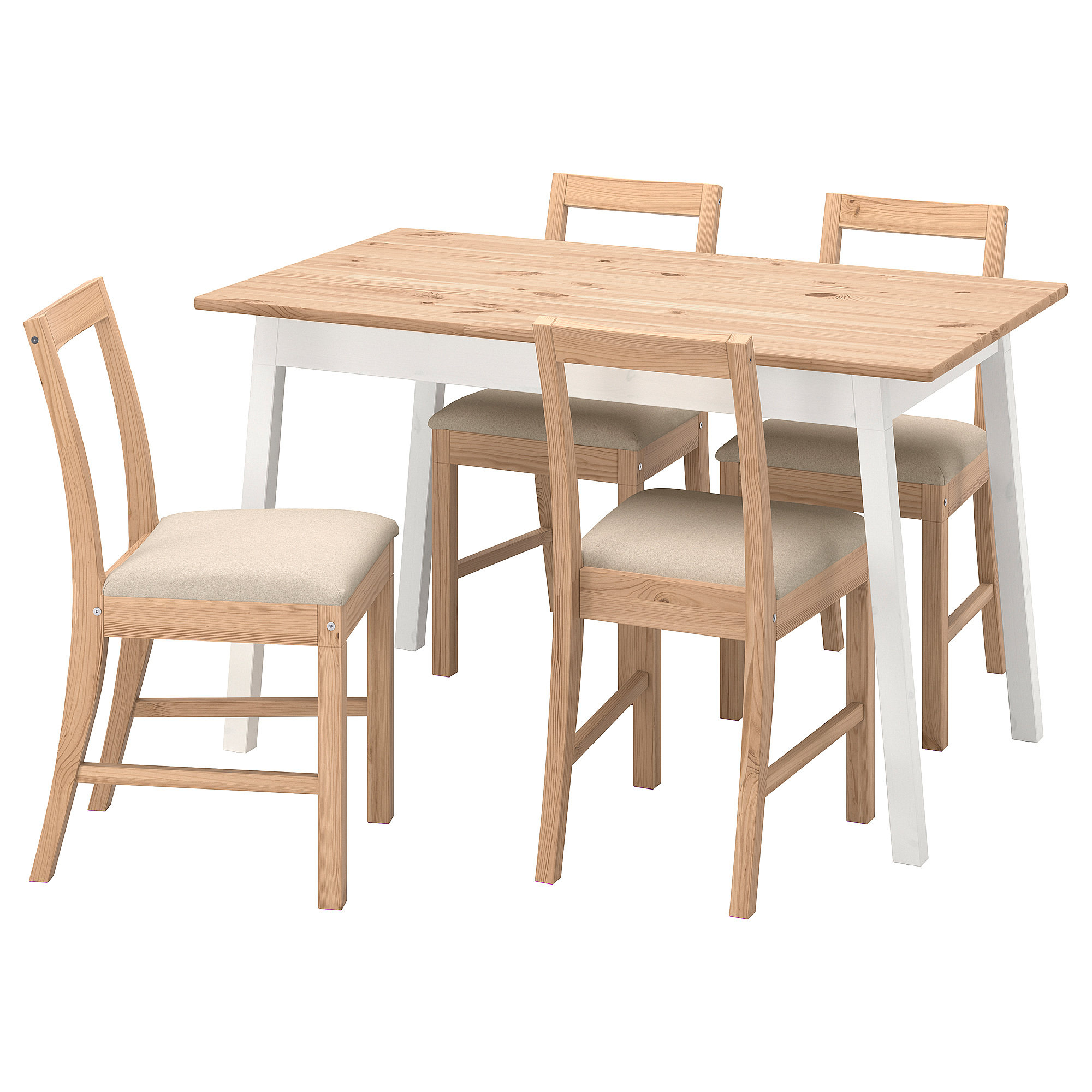 PINNTORP/PINNTORP table and 4 chairs