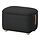 OSKARSHAMN - footstool with storage, Gunnared black-grey | IKEA Taiwan Online - PE872958_S1