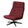 HAVBERG - 旋轉扶手椅, Lejde 紅棕色 | IKEA 線上購物 - PE831634_S1