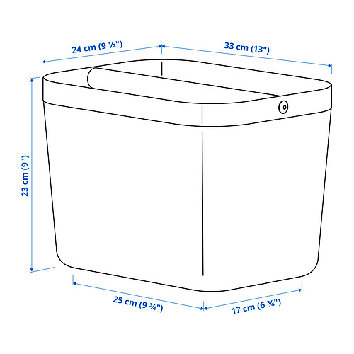 RISATORP basket with compartments