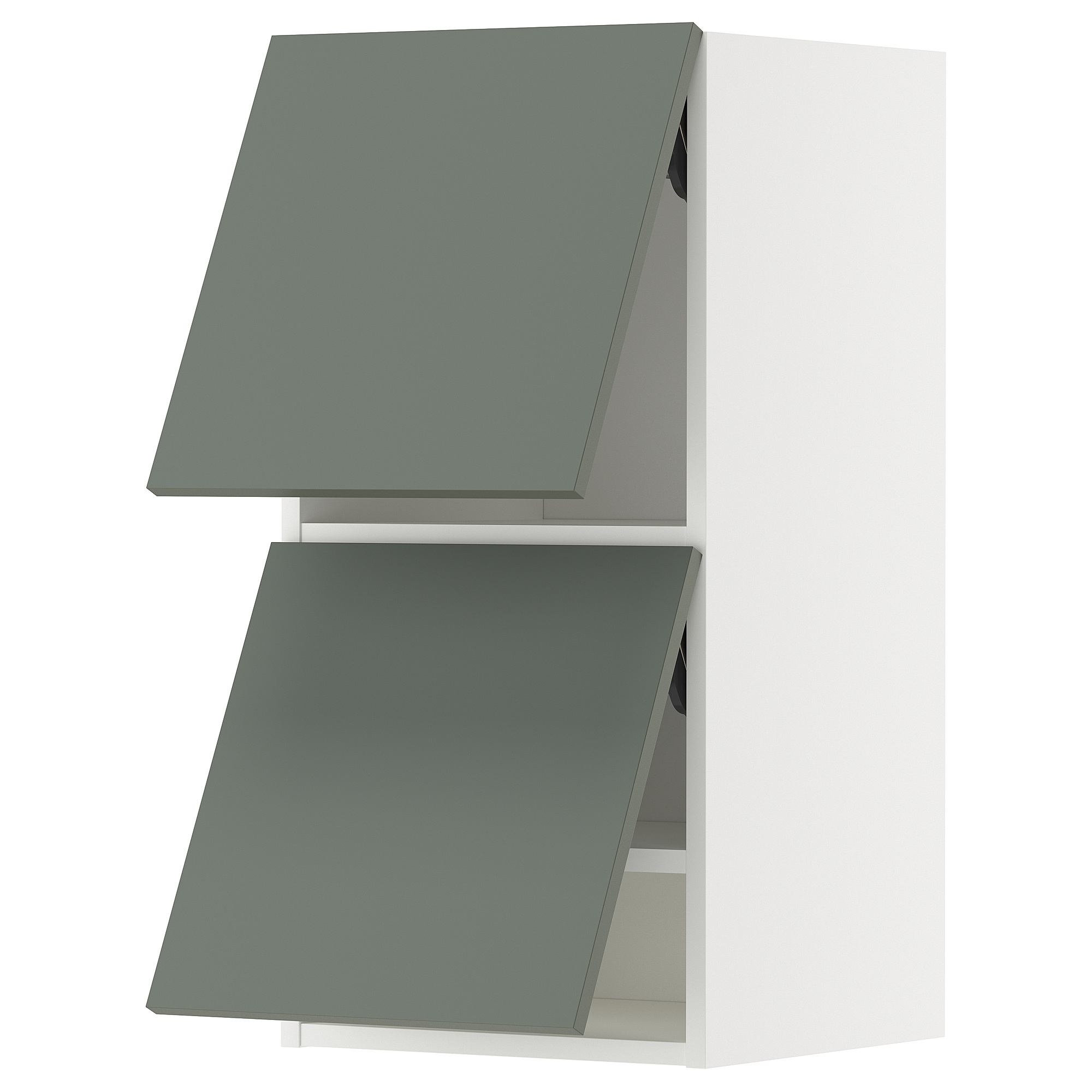 METOD wall cabinet horizontal w 2 doors