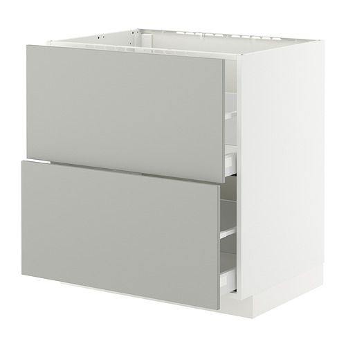 METOD/MAXIMERA base cab f hob/2 fronts/2 drawers