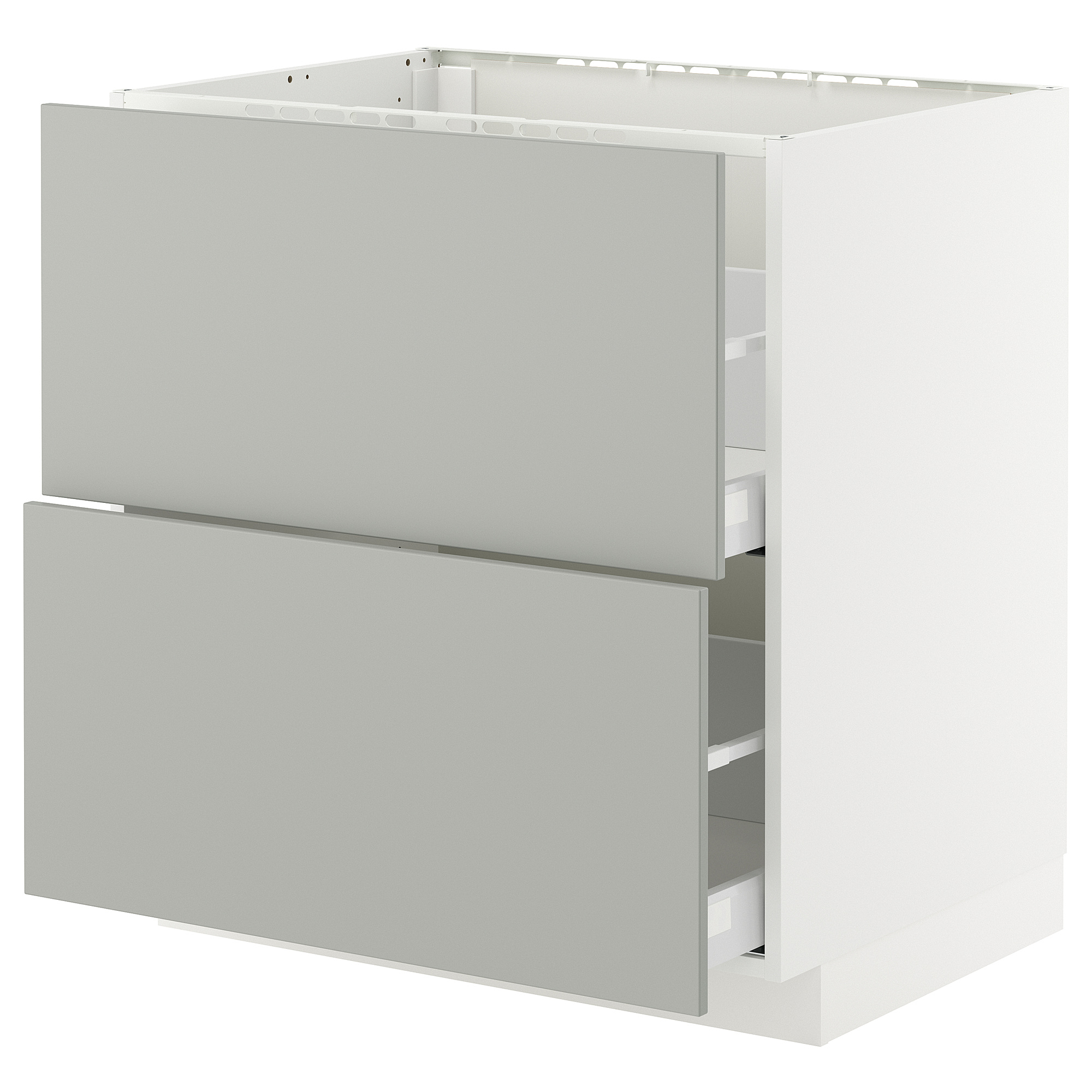 METOD/MAXIMERA base cab f hob/2 fronts/2 drawers