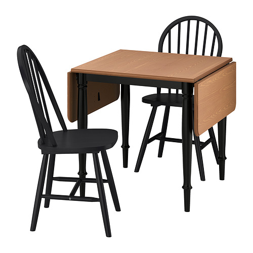 DANDERYD/SKOGSTA table and 2 chairs