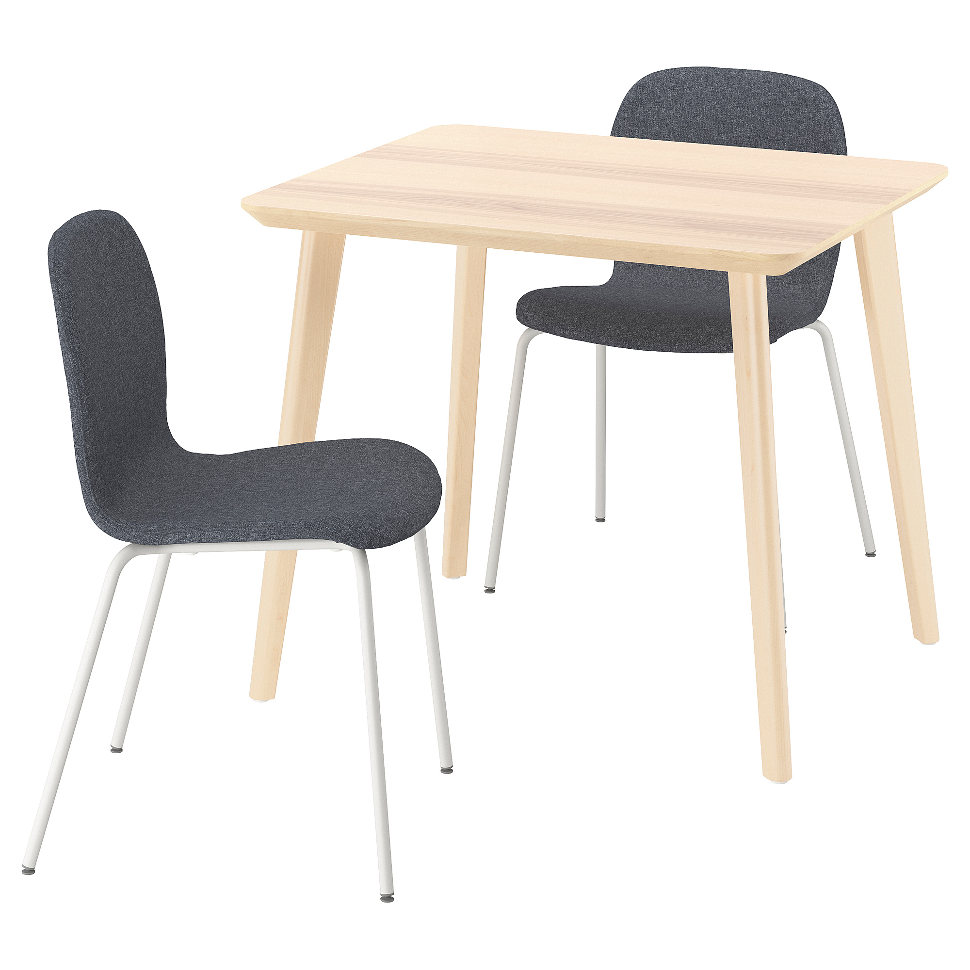 LISABO/KARLPETTER table and 2 chairs