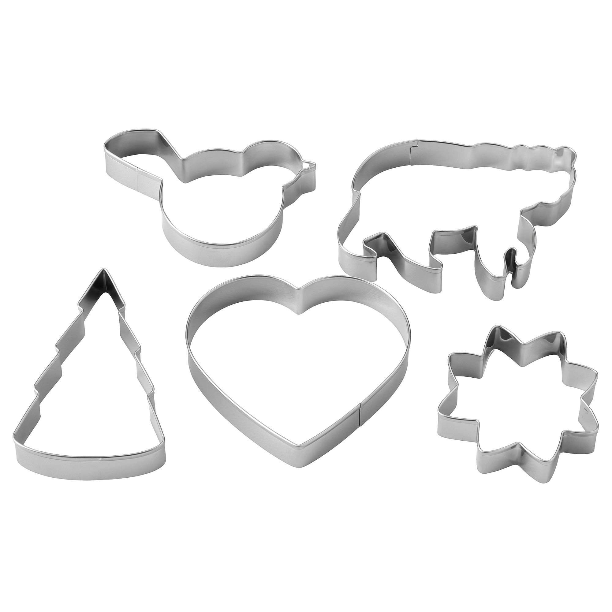 VINTERFINT pastry cutter, set of 5