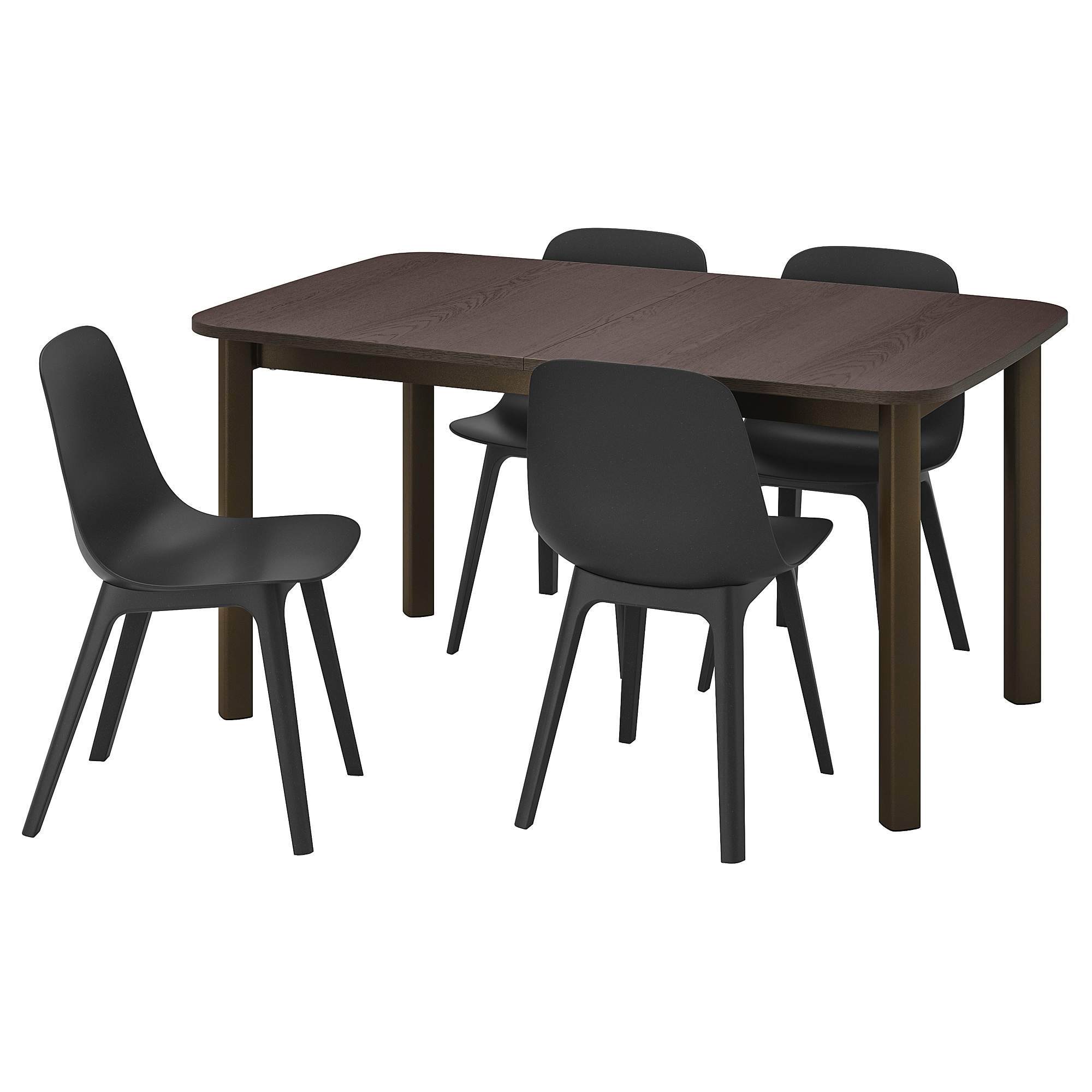 STRANDTORP/ODGER table and 4 chairs