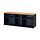 SKRUVBY - TV bench, black-blue, 156x38x60 cm | IKEA Taiwan Online - PE876449_S1
