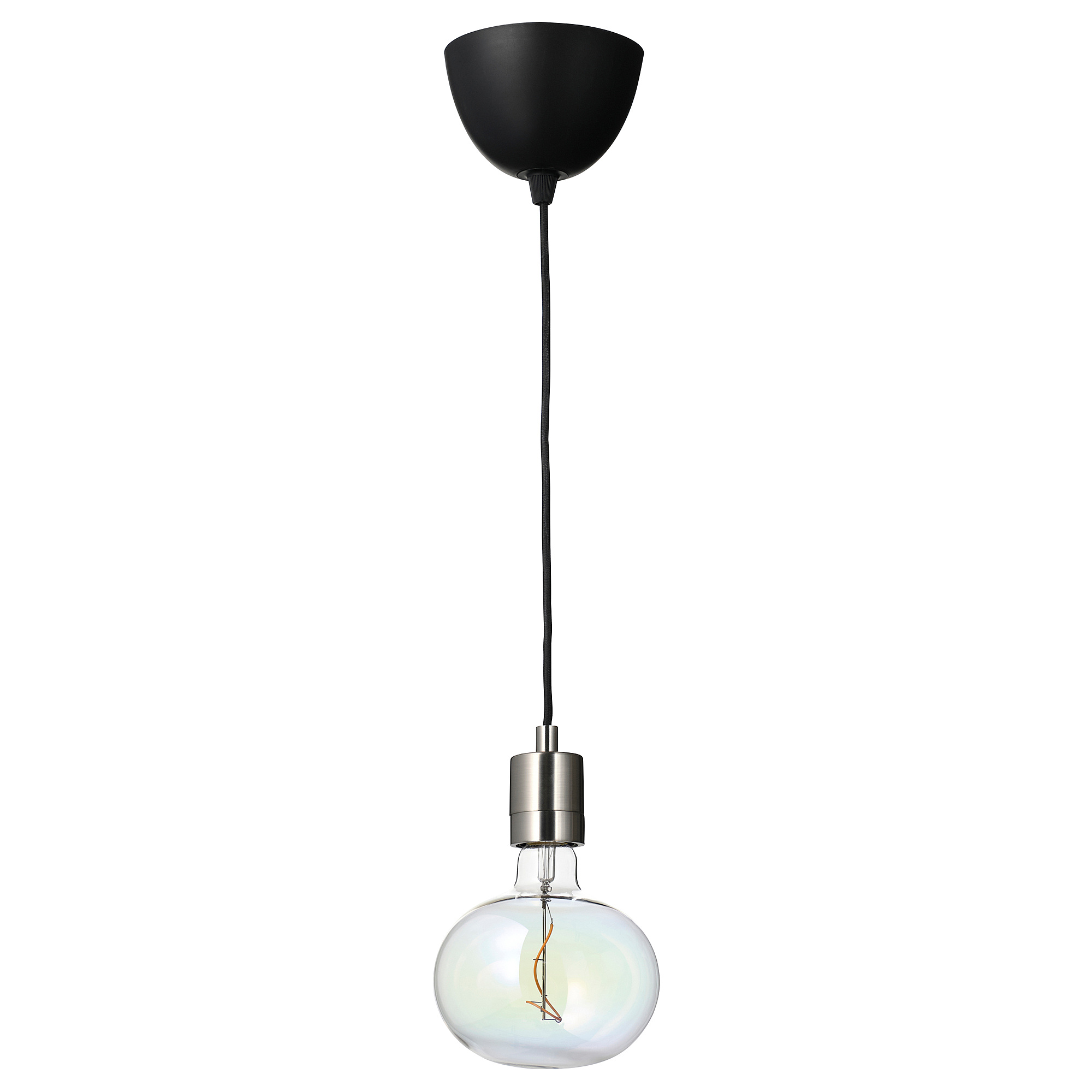 SKAFTET/MOLNART pendant lamp with light bulb