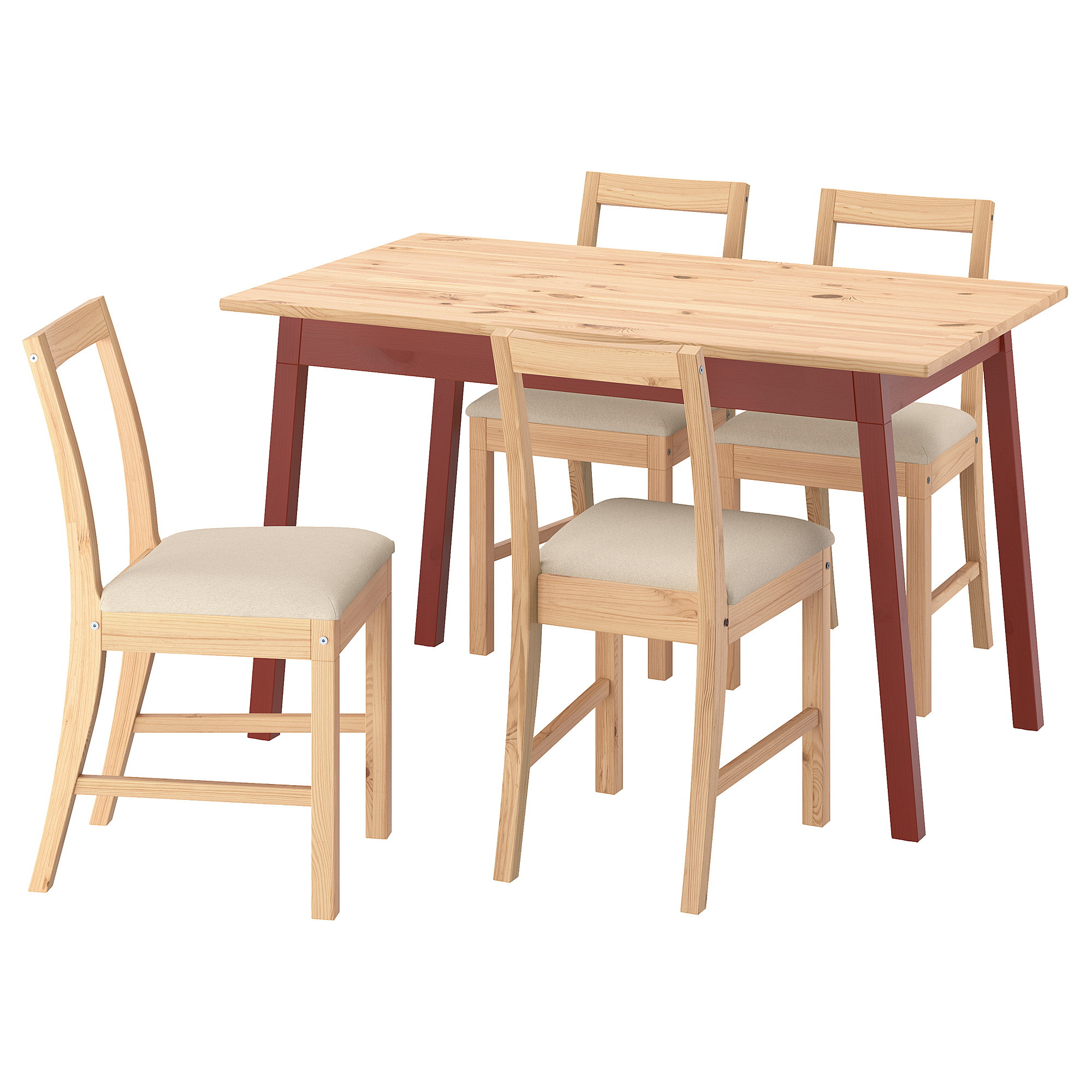 PINNTORP/PINNTORP table and 4 chairs