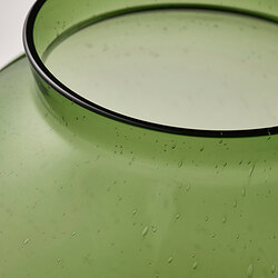 KONSTFULL - 花瓶, 綠色, 19 公分| IKEA 線上購物