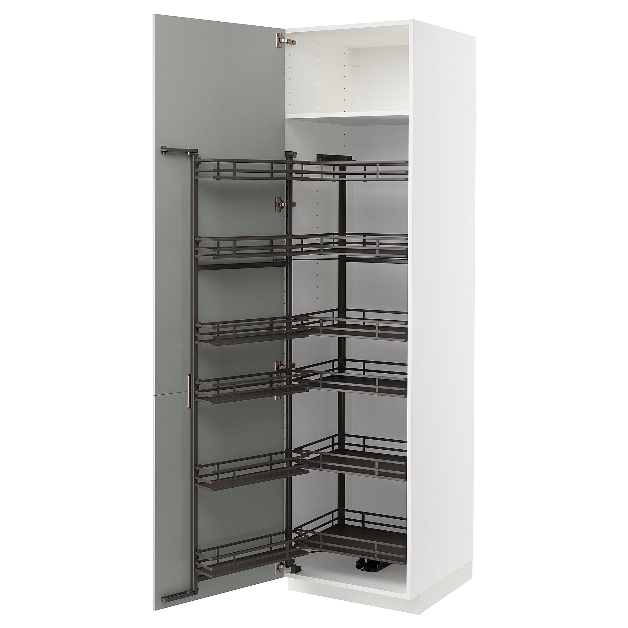 METOD high cabinet with pull-out larder