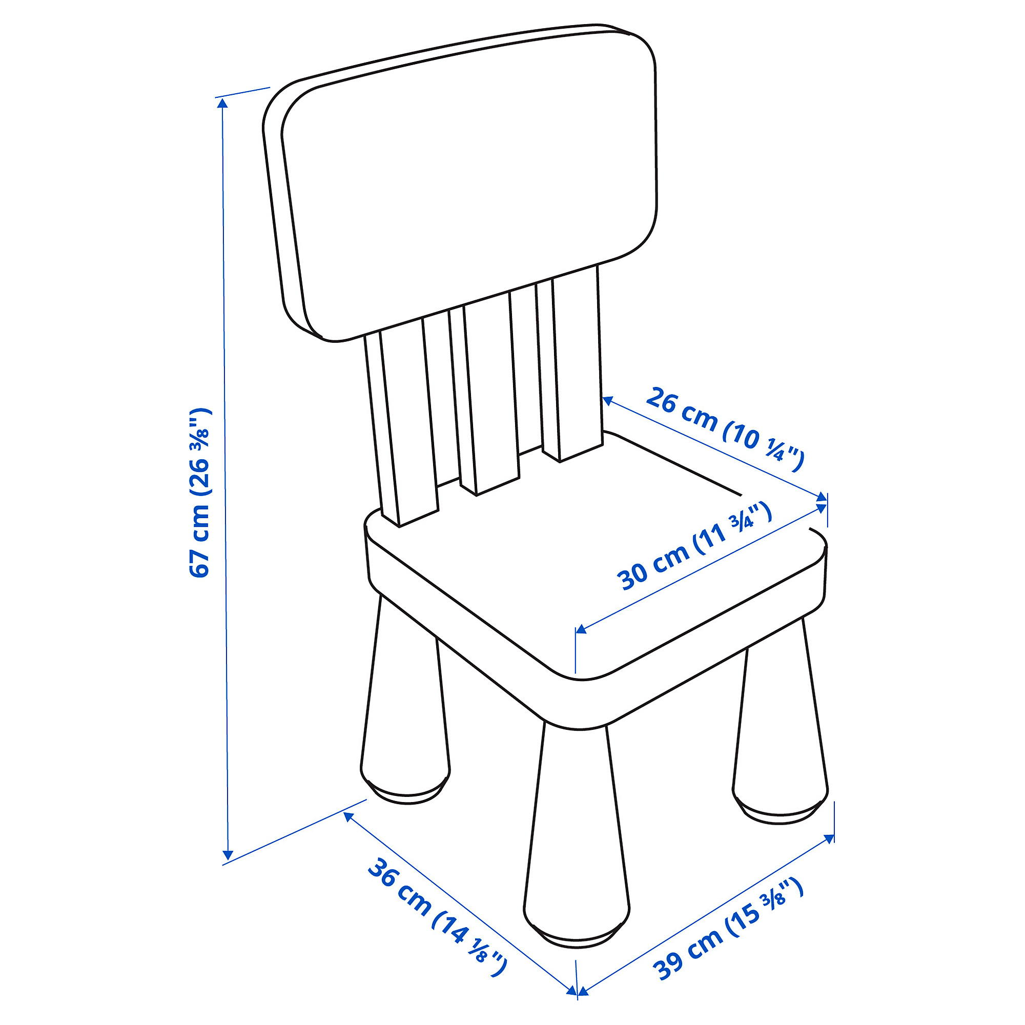 MAMMUT children's chair