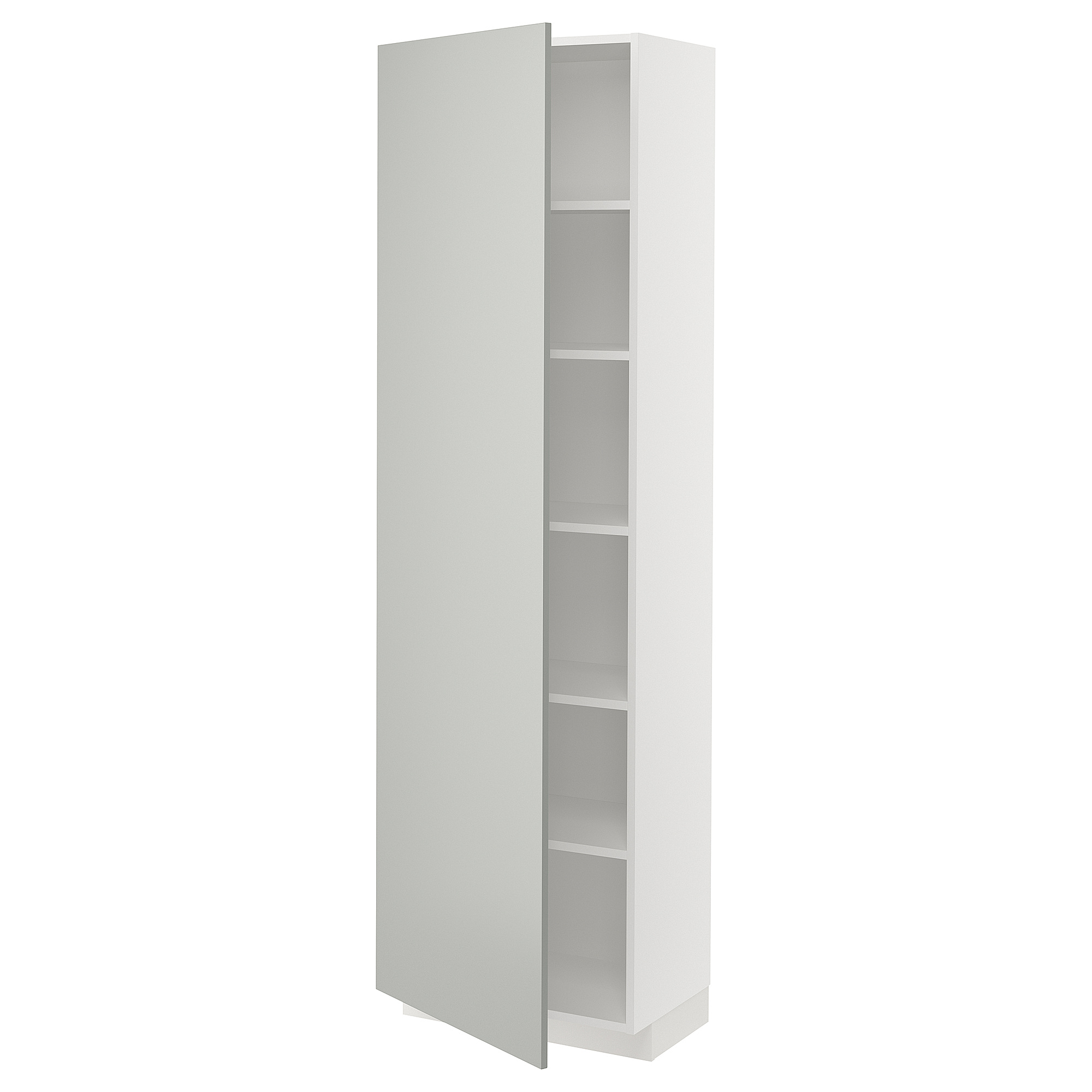 METOD high cabinet with shelves