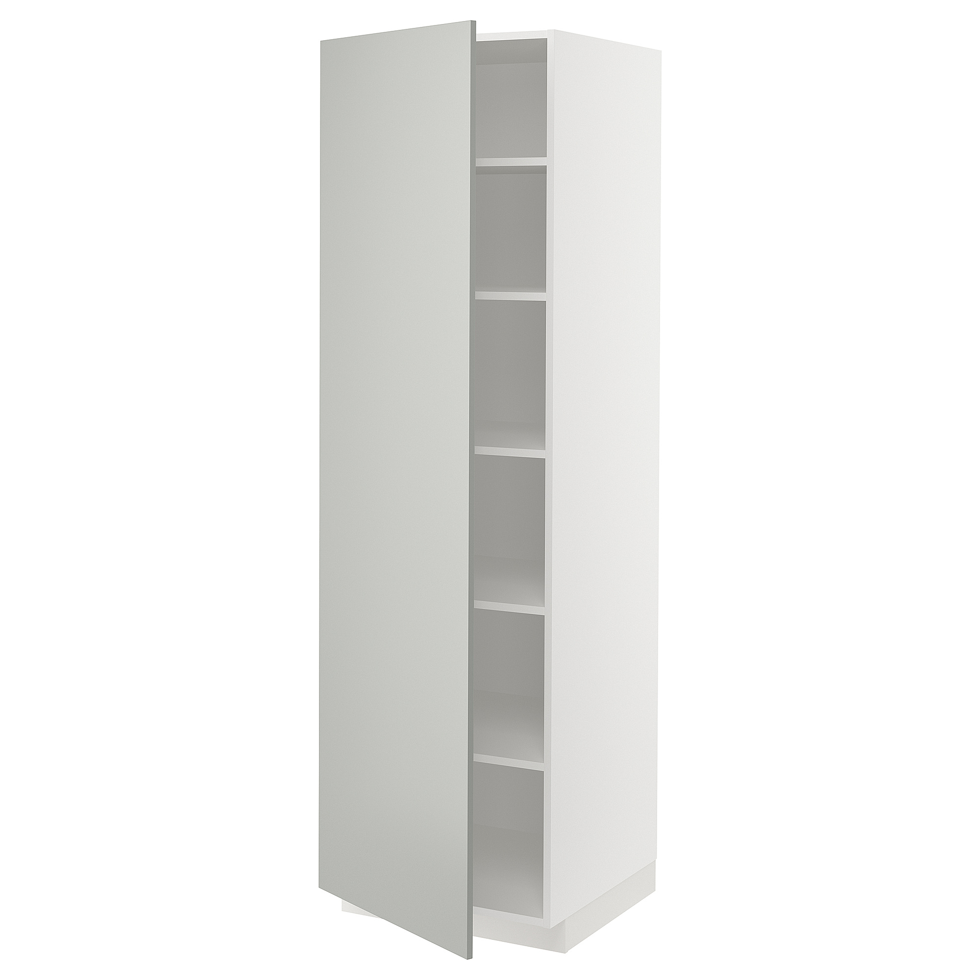 METOD high cabinet with shelves