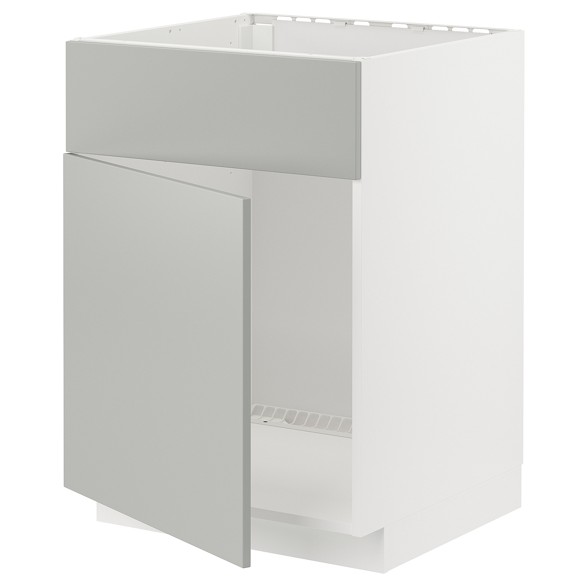 METOD base cabinet f sink w door/front