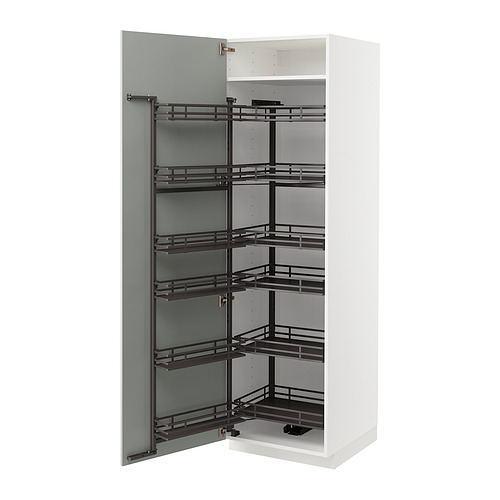 METOD high cabinet with pull-out larder