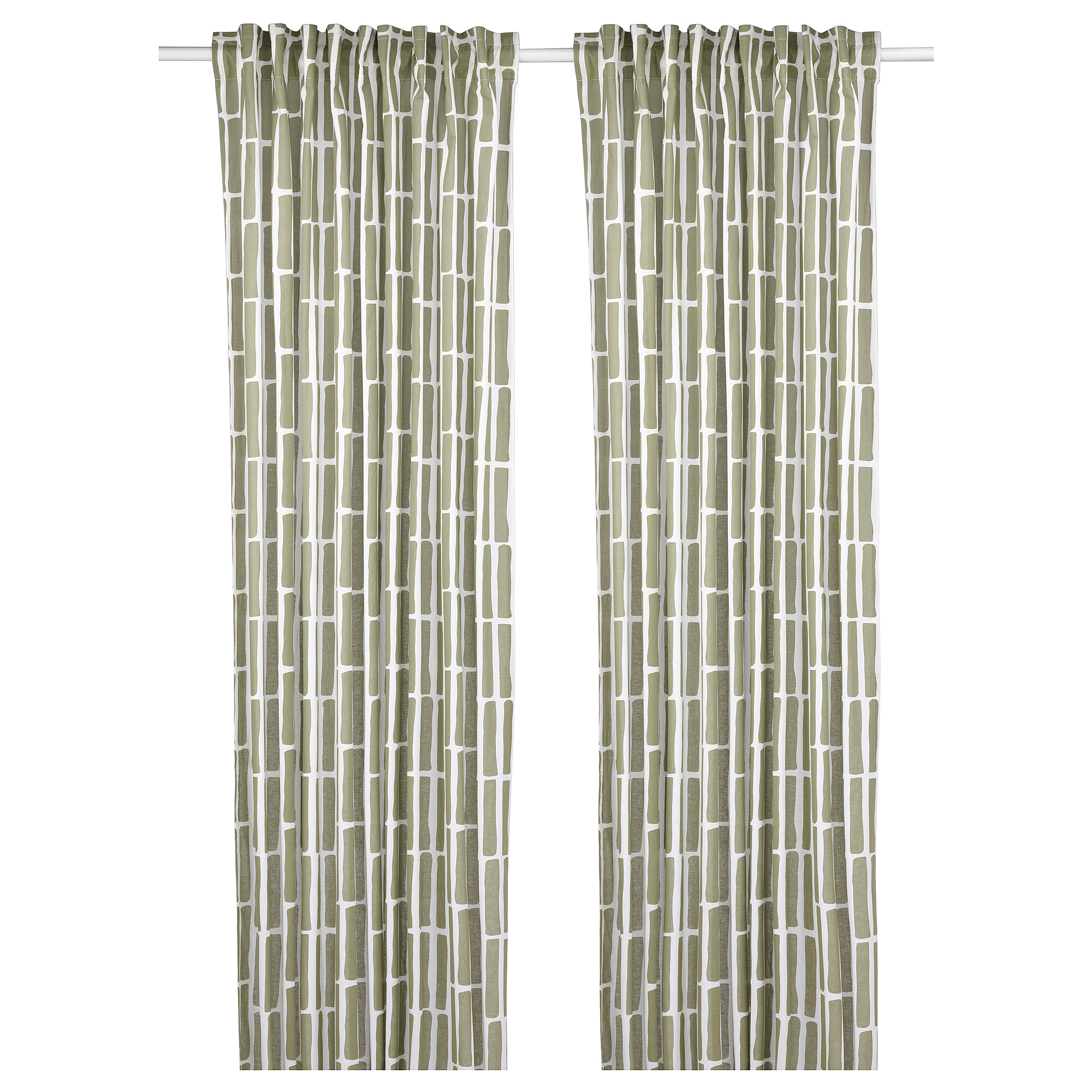 SKOGSSTJÄRNA curtains, 1 pair