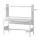 FREDDE - 電競桌, 白色, 140/185x74x146 公分 | IKEA 線上購物 - PE738757_S1