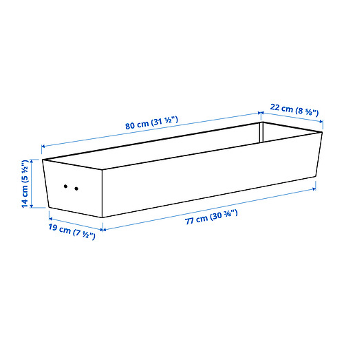 MITTZON container f frame w castors