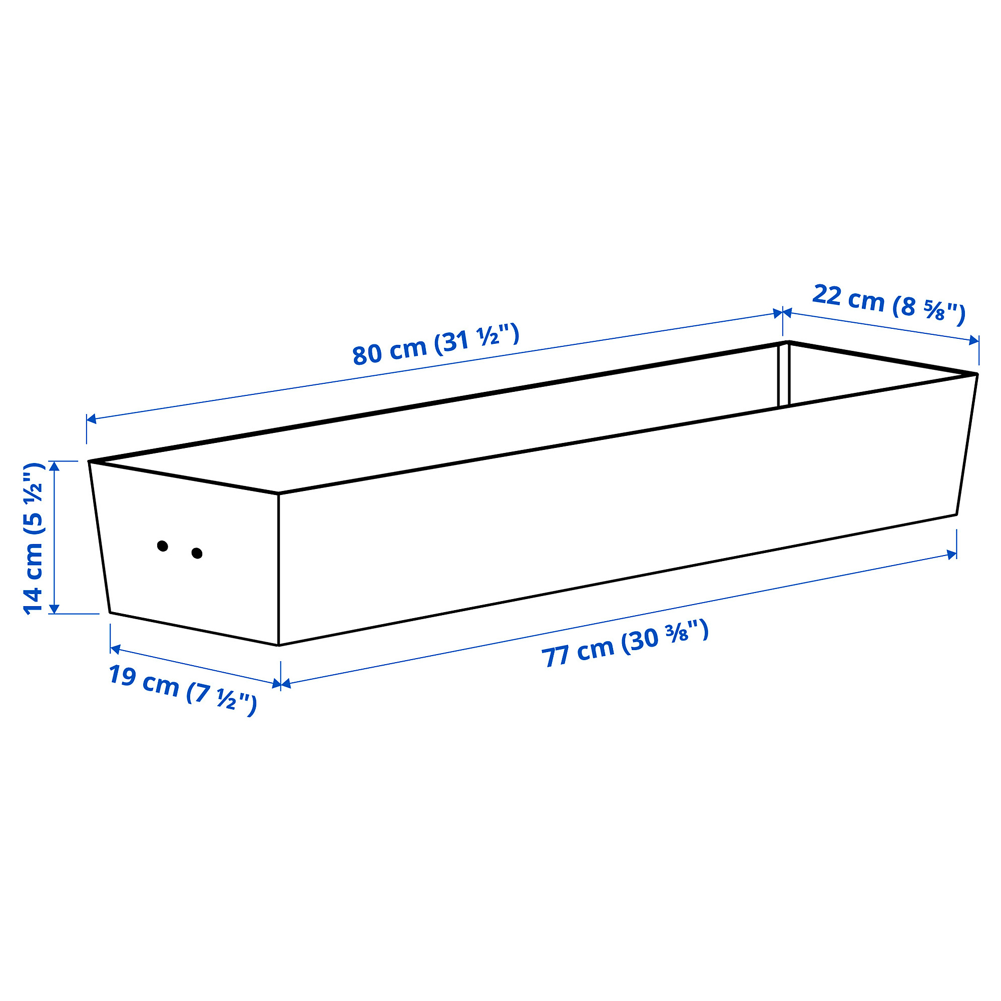 MITTZON container f frame w castors