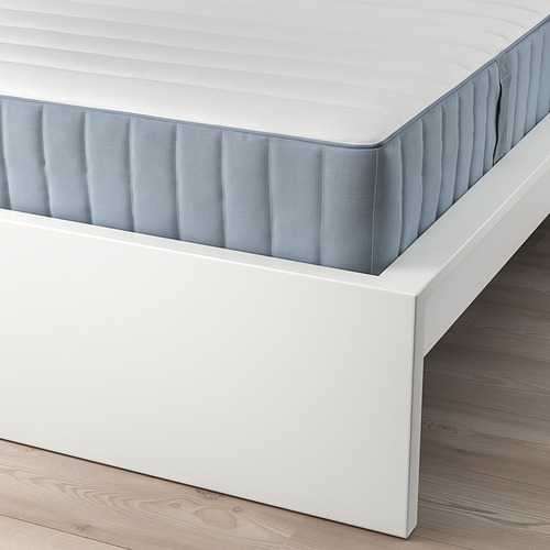 MALM bed frame with mattress