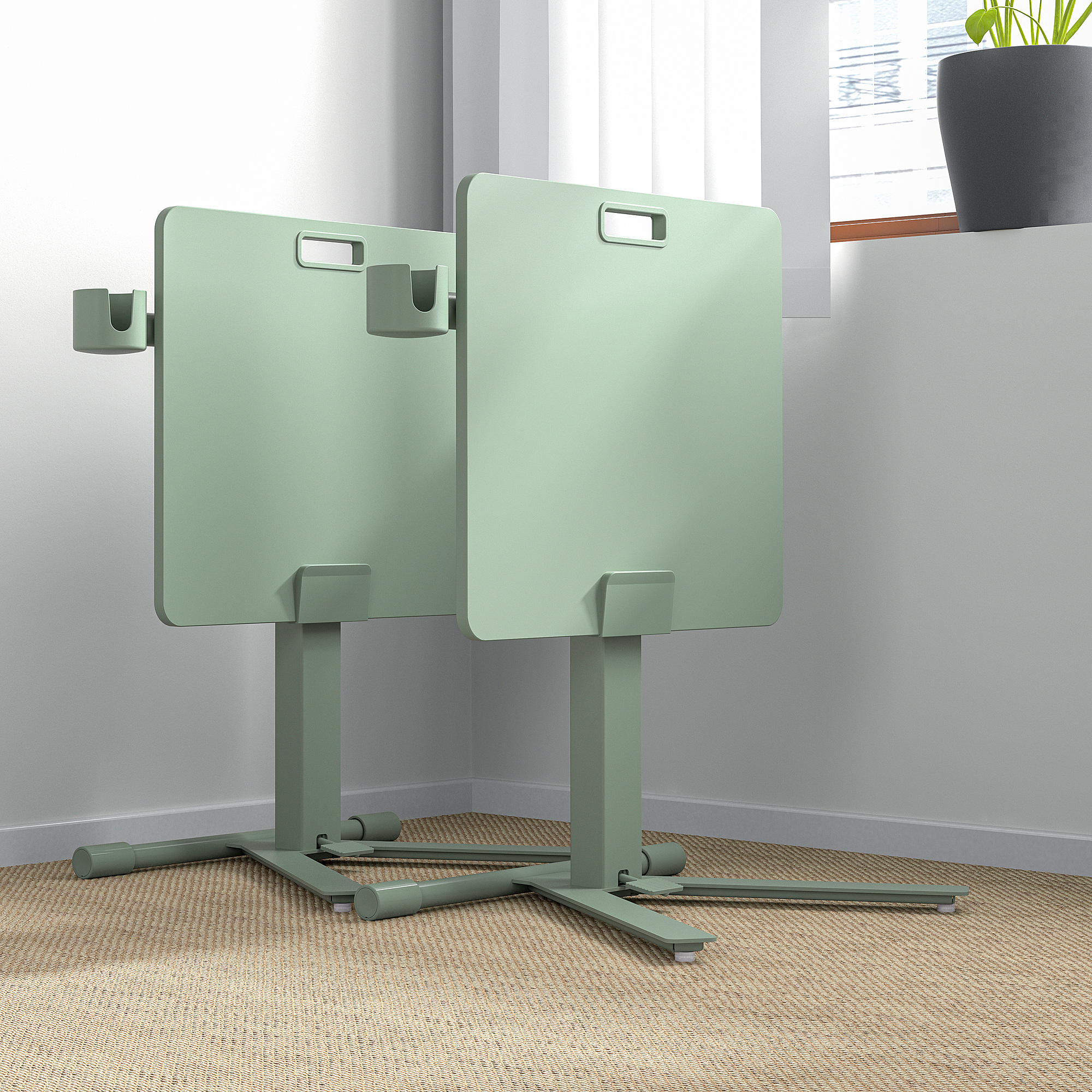 MITTZON laptop table with castors