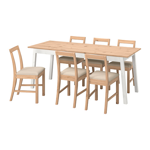 PINNTORP/PINNTORP table and 6 chairs