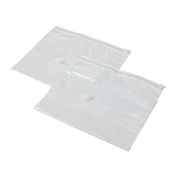 SPANTAD vacuum-sealed bag, light grey, 55x85 cm 2 pieces