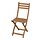 ASKHOLMEN - 戶外餐椅, 折疊式 深棕色, 46 公分 | IKEA 線上購物 - PE922035_S1