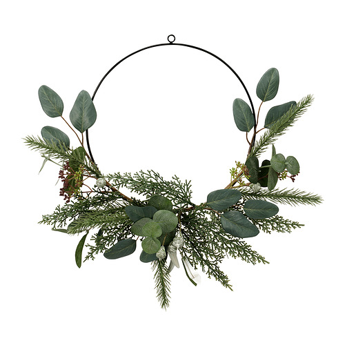 VINTERFINT artificial half wreath