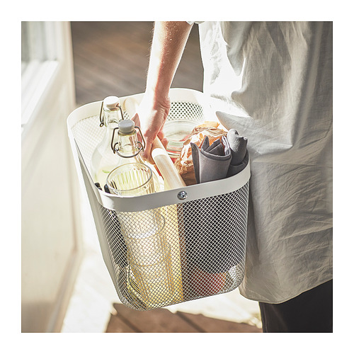 RISATORP basket with compartments