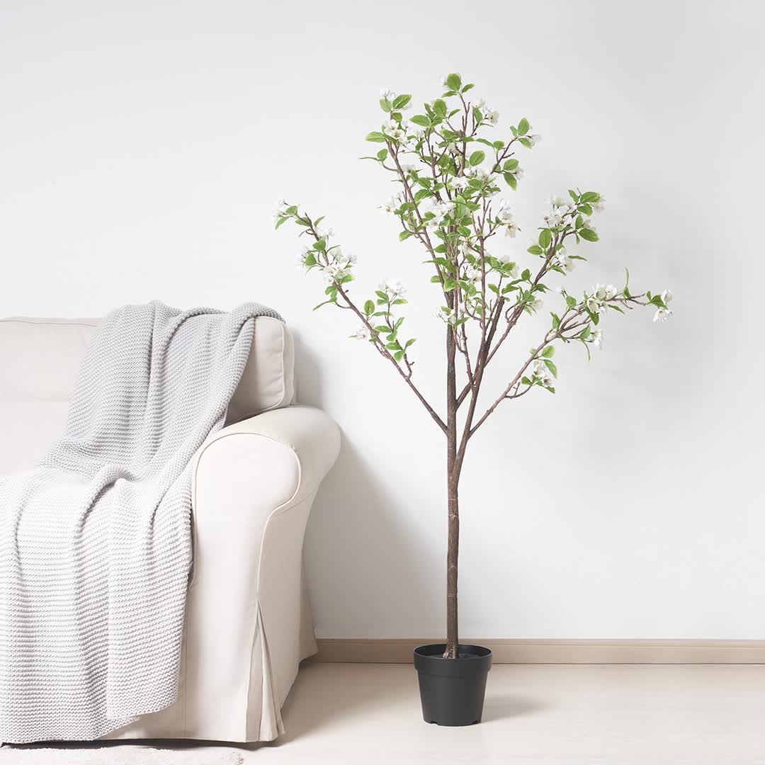 FEJKA - 人造盆栽, 室內/戶外用蘋果樹, 19 公分| IKEA 線上購物