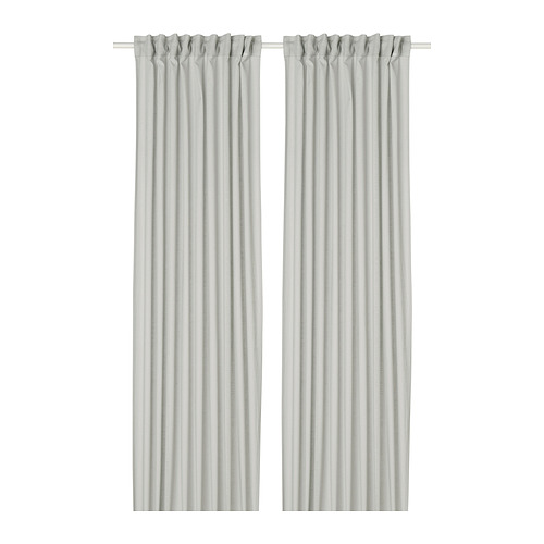 SILVERLÖNN sheer curtains, 1 pair