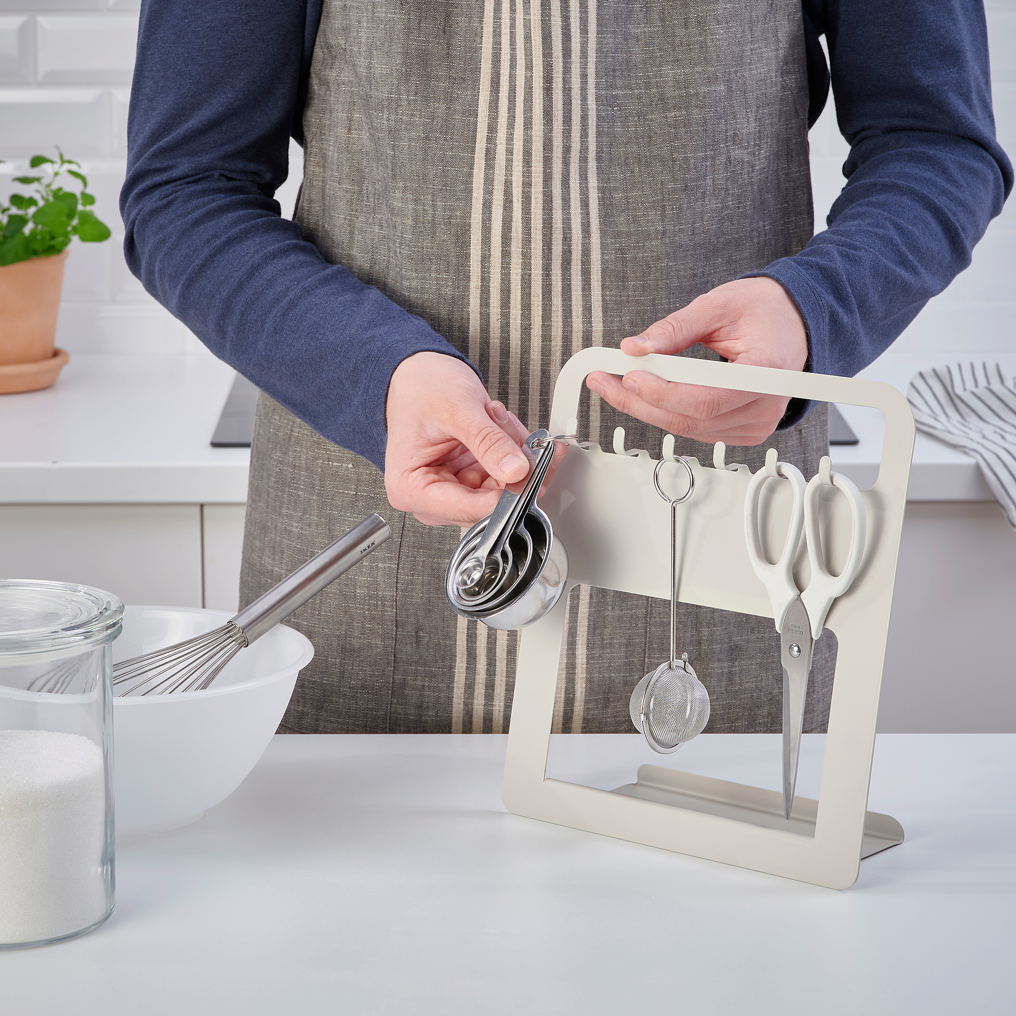 UPPFYLLD holder for kitchen utensils