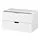 NORDLI - 抽屜櫃/2抽, 白色, 80x45 公分 | IKEA 線上購物 - PE660201_S1