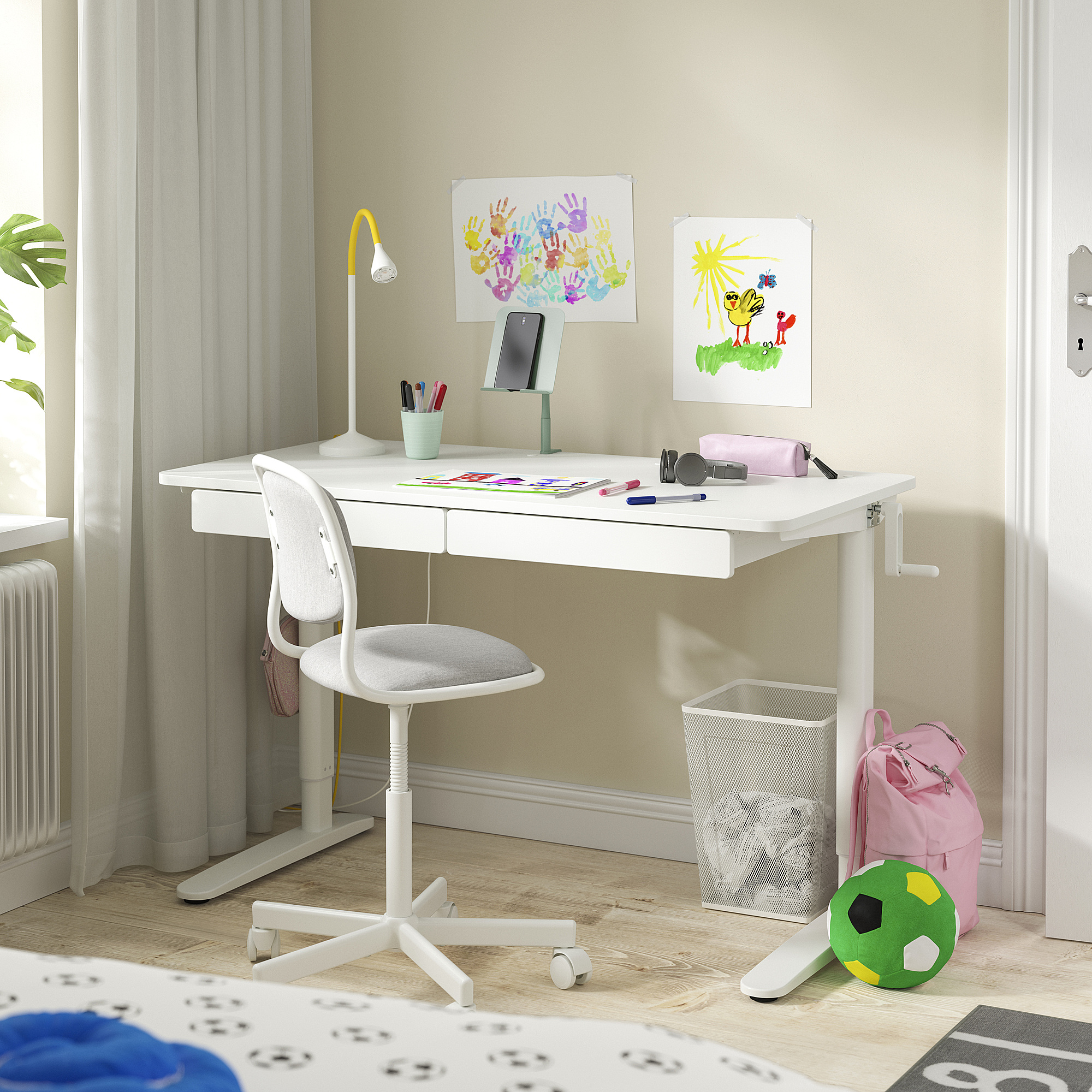 RELATERA desk combination sit/stand